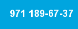 971 189-67-37 971 189-67-37